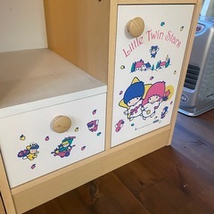 くろがね キティ＆キキララ ランドセル ハンガー 棚 (MASA) 長岡の収納