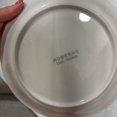 花柄　食器　カレー皿　　4枚セット　美品の画像