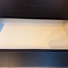 【未使用】IKEA マルム 3段 ブラックブラウンの画像