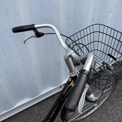 【都内/千葉引取】ブリヂストン製ママチャリ 26インチ自転車 カゴ/鍵/オートライト付の画像