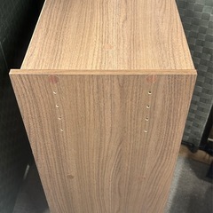【現状品】カラーボックス　3段　ブラウンの画像