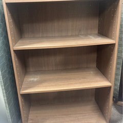 【現状品】カラーボックス　3段　ブラウンの画像