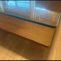 アルモニア　ガラスローテーブルの画像