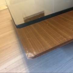 アルモニア　ガラスローテーブルの画像