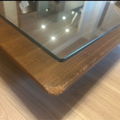 アルモニア　ガラスローテーブルの画像