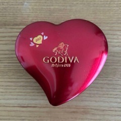 ゴディバ　ハート缶　※缶のみの画像