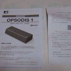 OPUSODIS 1　（オプソーディス　１） 　３Ｄサラウンドのイメージを覆す逸品の画像