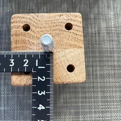 木製脚 x 4ケ（高さ10cm 無垢材）の画像