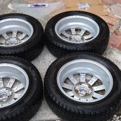 スタッドレスタイヤホイール付きLAUFENN 185/65R15 88T LW51 中古の画像