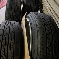 美品　ESB CLS TC01 15インチ 7J +35 4穴 PCD100 165/50R15 グッドイヤー 軽トラ 軽バン 軽CAR　JDMの画像