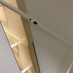 ニトリ デスク 120×60cm（使用感あり・ブックスタンド付き）の画像