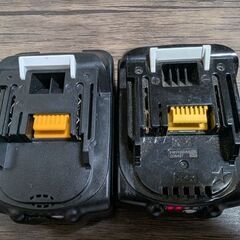 マキタ18ｖバッテリー（ジャンク品）の画像