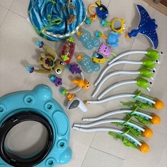 ベビー　おもちゃ　　ジャンパー　ニモ風の画像