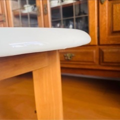 ニトリ センターテーブル　オフホワイトの画像