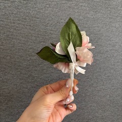 リングブーケ＆ブドーニア　結婚式　前撮りの画像