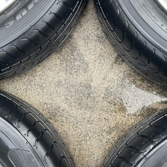 155/65R14 スズキ純正ホイールタイヤ4本セットの画像