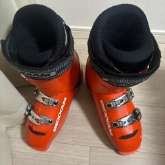 【配送可】25.5〜26cmREXXAM スキー用ブーツ 25.5〜26cmオレンジ 男性用の画像