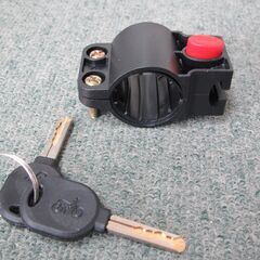 💗新品💗　防犯ワイヤー錠　自転車：バイク　径１２ｍｍ長さ１２０ｃｍ　キー２本付きの画像