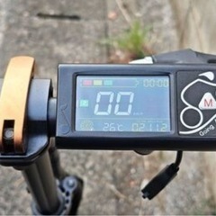 折りたたみ式電動自転車の画像