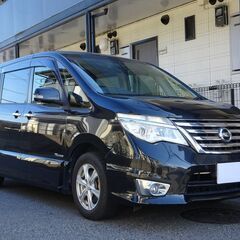 即乗りＯＫ 28年式 セレナハイブリッド 後期 エマージェンシーブレーキ ナビ フルセグTV Bluetooth フリップダウンモニター アラウンドビューモニター 両側パワスラ インテリキー クルコン LEDライト ETCの画像