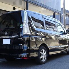 即乗りＯＫ 28年式 セレナハイブリッド 後期 エマージェンシーブレーキ ナビ フルセグTV Bluetooth フリップダウンモニター アラウンドビューモニター 両側パワスラ インテリキー クルコン LEDライト ETCの画像