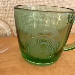 スターバックス　ガラスマグ　の画像