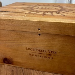 ワイン木箱　2個セット　インテリア雑貨　収納箱の画像