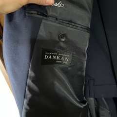 【メンズ】 オーダースーツ　ダンカン　紺　ビジネススーツの画像