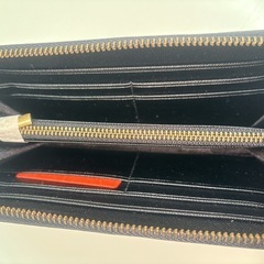 天然皮革（本革）長財布　　の画像