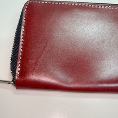 天然皮革（本革）長財布　　の画像
