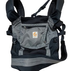 ［安全使用実績◎］ ergobaby 抱っこ紐 グレー メッシュ素材 すぐ馴染みの画像