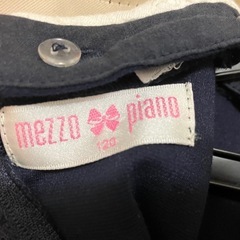 未使用近　メゾピアノ［ワンピース&靴セット］120 mezzo piano 美品の画像