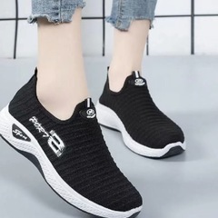 【23.5㎝※ブラック】Sポート スニーカーの画像