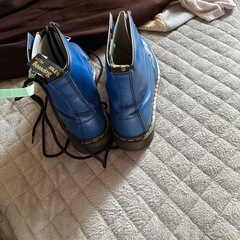 ドクターマーチン　ブルー　ゴールデンサイズ7の画像