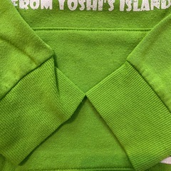 ヨッシー パーカー 緑色 140センチの画像