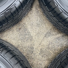 155/65R13 社外ホイール国産タイヤ4本セットの画像