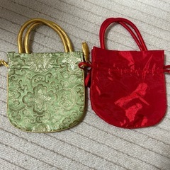 アジアン　ポーチ　小物入れの画像