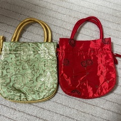 アジアン　ポーチ　小物入れの画像