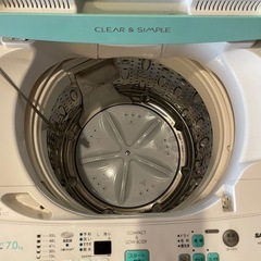 縦型洗濯機の画像