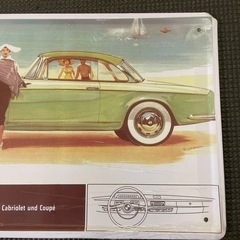 ＢＭＷレトロブリキ看板の画像