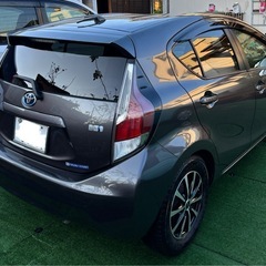 アクア　H26年式　ガンメタ　車検1年残付　走行157000 快調の画像