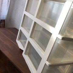 ★クリア　3段引出し★の画像