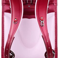 【新品】大人気 女の子ランドセル ネックレスモデル ワインレッド 6年保証 全国送料無料 スクールバック 小学生通学カバン ②の画像