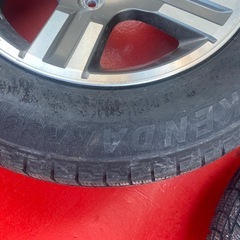 ジムニー　スタッドレスタイヤ　純正アルミの画像