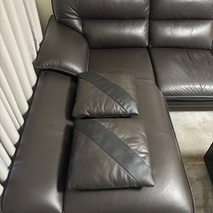 リビング用L字型ソファの画像