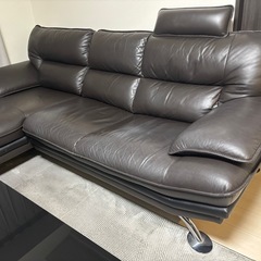 リビング用L字型ソファの画像