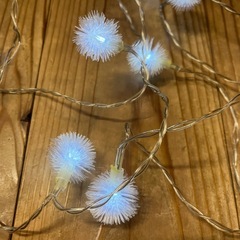 イルミネーションライト　白　の画像