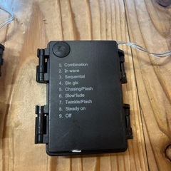 イルミネーションライト　白　の画像