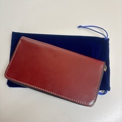 天然皮革（本革）長財布　　の画像