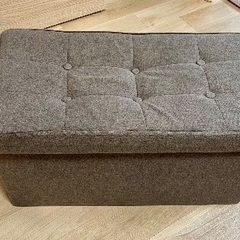 【訳あり無料】収納ボックス／蓋破損あり・収納はOKの画像